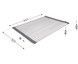 Сушарка для посуду на кухонну мийку Lidz Acsis LA01 Gray 441х323х8 мм LDACSLA01GRA49779