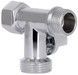 Кран приладовий кульовий Thermo Alliance Standart 1/2"х3/4"х1/2" ЗЗВ потрійний, латунь SD186W152015