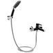 Змішувач для ванни Qtap Grand BCR 006 з коротким виливом Chrome/Black QTGRABCR006 - QTGRABCR006 - 1