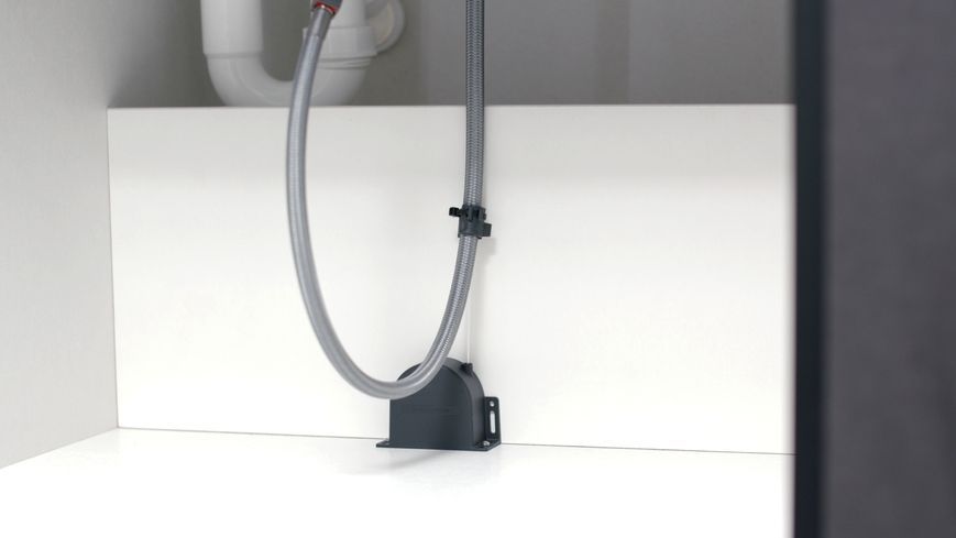 Смеситель кухонный HANSGROHE Zesis M33 160 с вытяжным изливом 2jet sBox lite 74804670 черный матовый - 74804670