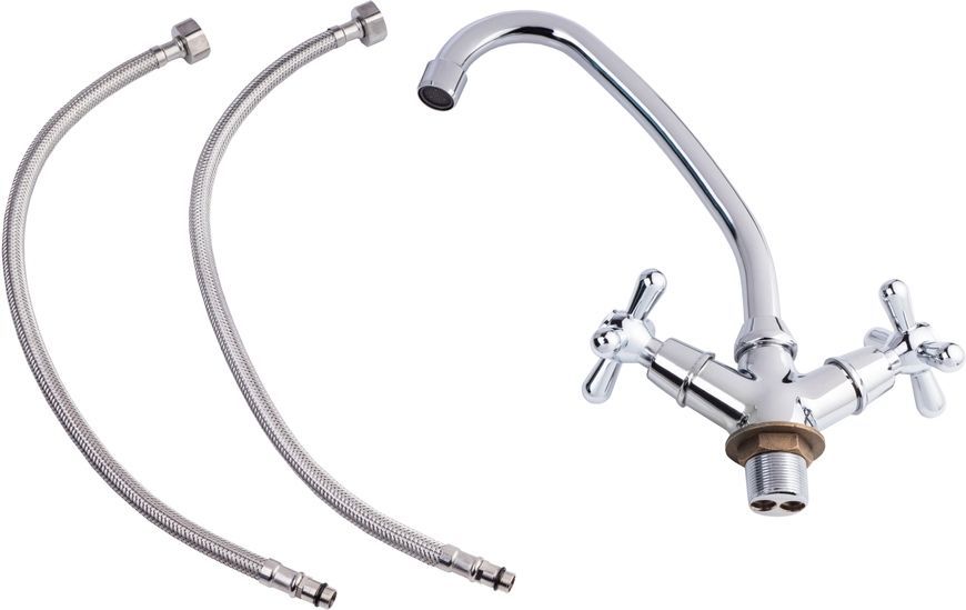 Змішувач для кухні LIDZ Dominox 271FK хром LDDOM271FKCRM35536 - LDDOM271FKCRM35536