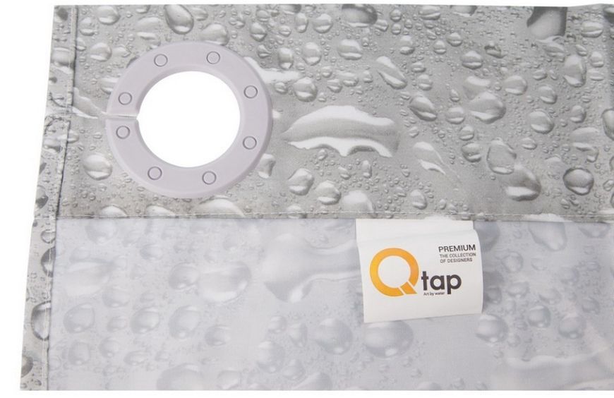 Шторка для ванни QTAP Tessoro PA62399 200х200 - QTPA62399