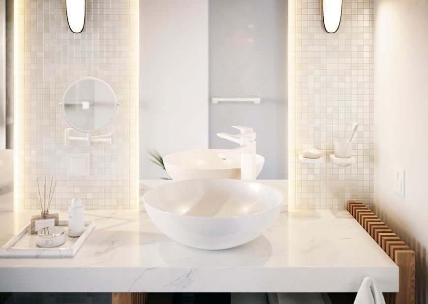 Мильниця HANSGROHE AddStoris Matt White 41746700 біла матова