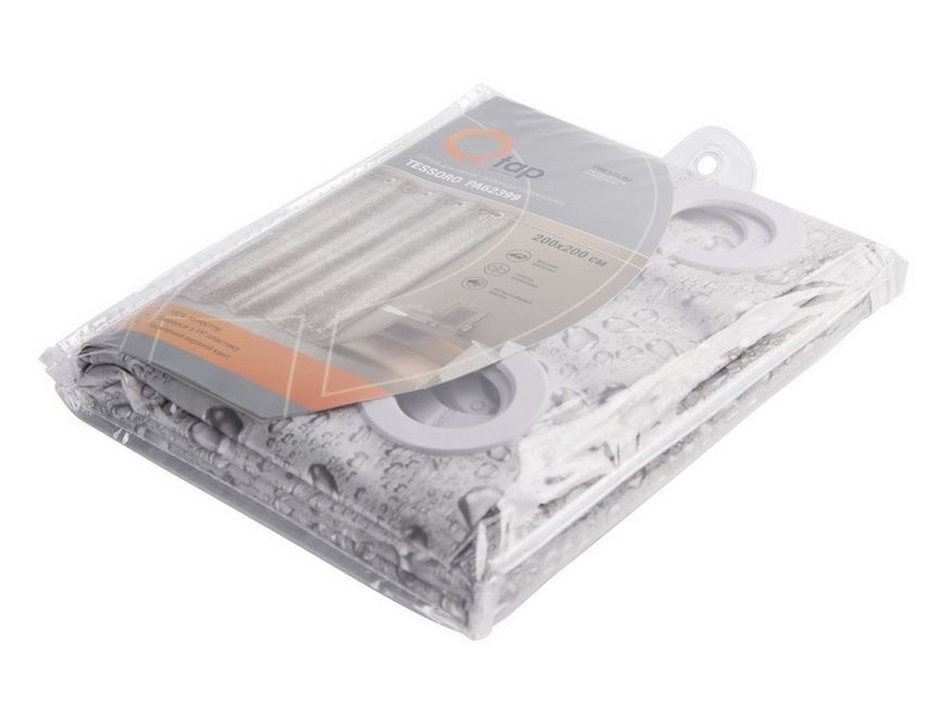 Шторка для ванни QTAP Tessoro PA62399 200х200 - QTPA62399