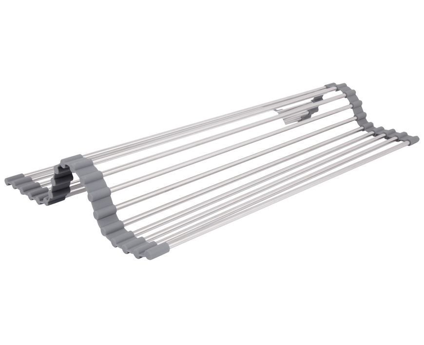 Сушарка для посуду на кухонну мийку Lidz Acsis LA01 Gray 441х323х8 мм LDACSLA01GRA49779