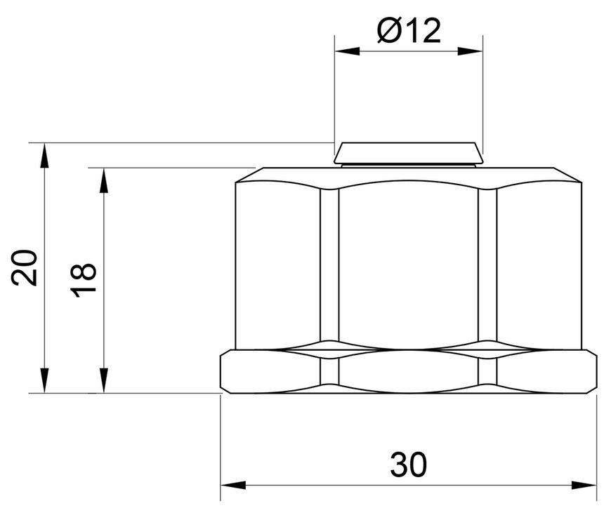 Колектор з витратомірами Thermo Alliance Standart 1" 10 виходів 3/4" + євроконуси 3/4''х16&times;2 SD235W1048891 - SD235W1048891