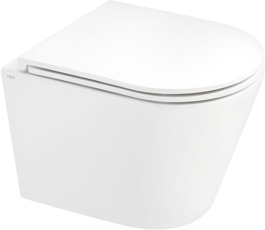 Набор QTAP инсталляция 4 в 1 с панелью смыва Nest (QT0233M370 + QT0211P01V1176W) + унитаз с сиденьем Scorpio QT1433053ERW - QT044SC42567