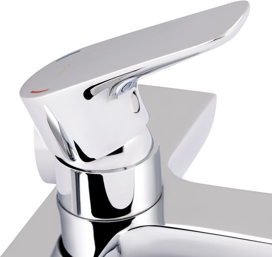 Смеситель для ванны QTAP Flaja QTFLA3010102GC с коротким изливом - QTFLA3010102GC
