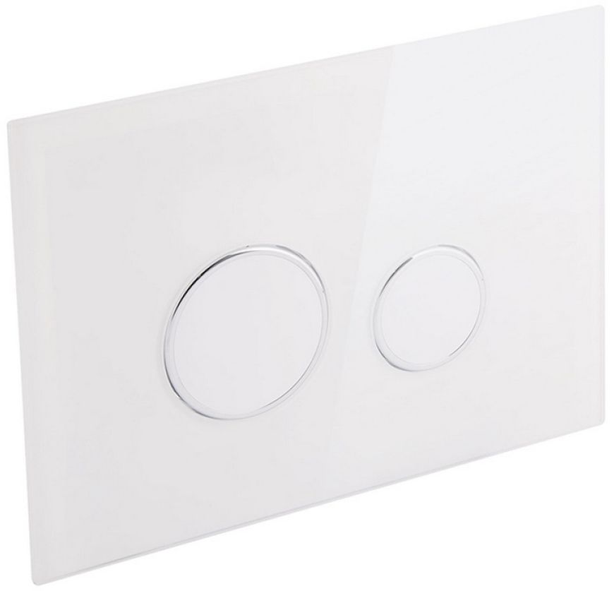 Панель смыва для унитаза QTAP Nest QT0111V1164GW - QT0111V1164GW