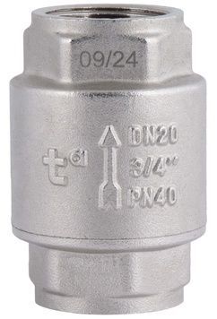 Обратный клапан Thermo Alliance Forte 3/4" ВР с латунным штоком TAF240W20 - TAF240W20