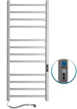 Полотенцесушитель электрический NAVIN Loft 500х1200 Digital таймер регулятор левый 10-043152-5012 - 10-043152-5012
