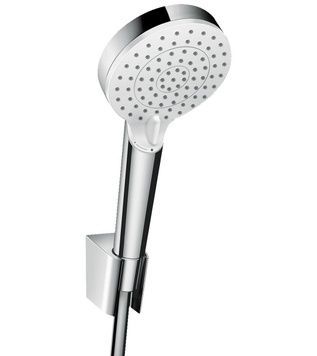Душевой набор HANSGROHE Crometta 100 Vario с душевым шлангом 125 см 26691400 хром/белый - 26691400