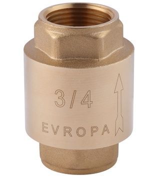 Обратный клапан Karro Europa 3/4" ВР KR-037004 с латунным штоком CV013766 - KR-037004