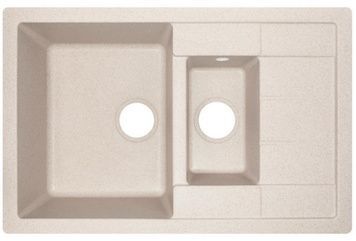 Кухонна мийка з додатковою чашею LIDZ 780x495/200 MAR-07 (LIDZMAR07780495200) - LIDZMAR07780495200