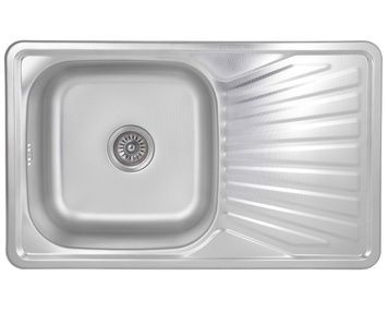 Мийка для кухні врізна Brinex 7848 Micro Decor 0,8 мм BRIN7848MDEC08 - BRIN7848MDEC08