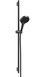 Душевый набор HANSGROHE Rainfinity 130 3jet Puro S 90 см шланг Designflex 160 см Brushed Black Chrome 28743340 черный хром - 28743340 - 1
