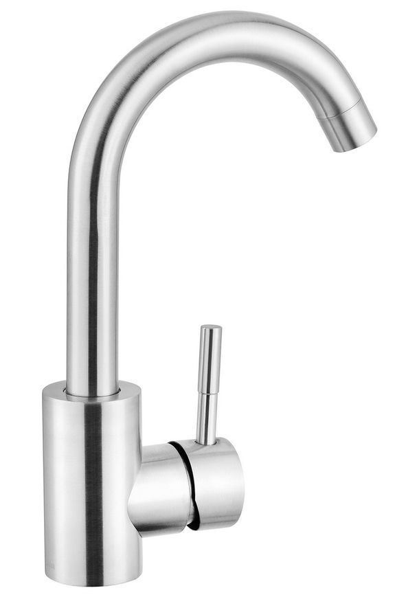 Смеситель для раковины Kroner KRP Edelstahl Klassisch-ESG011 нержавеющая сталь CV022999 - Klassisch-ESG011