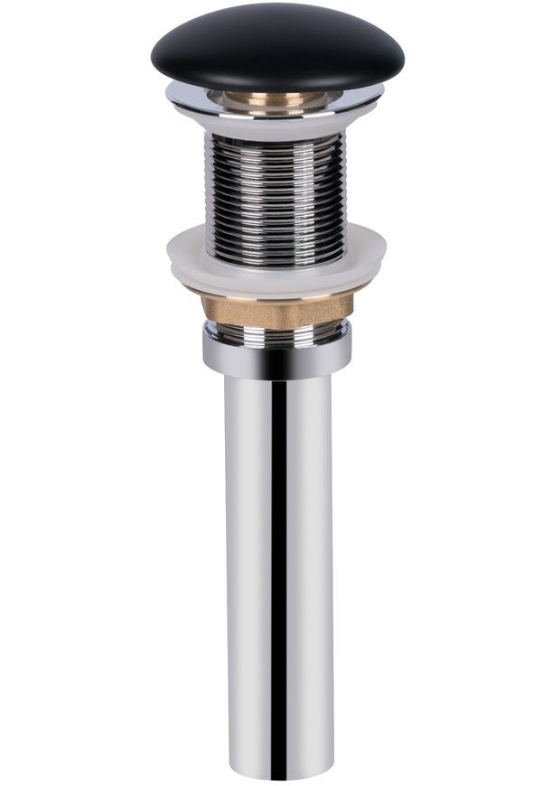 Раковина-чаша QTAP Scorpio 505х385х120 Matt black з донним клапаном QT142202MBMB - QT142202MBMB