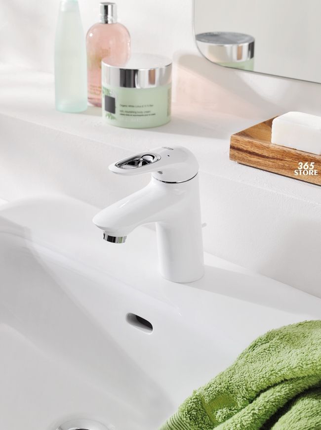 Змішувач для умивальника GROHE Eurostyle S-Size 33558LS3 з донним клапаном - 33558LS3