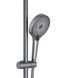 Душевая система Qtap Slavonice с поворотным изливом Gunmetal Black PVD QTSLA111GMB45910 - QTSLA111GMB45910 - 5