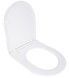 Сидіння для унітаза Qtap 425x363x27 мм з мікроліфтом Slim Duroplast, Quick Release QTSC179W48675 - QTSC179W48675 - 4