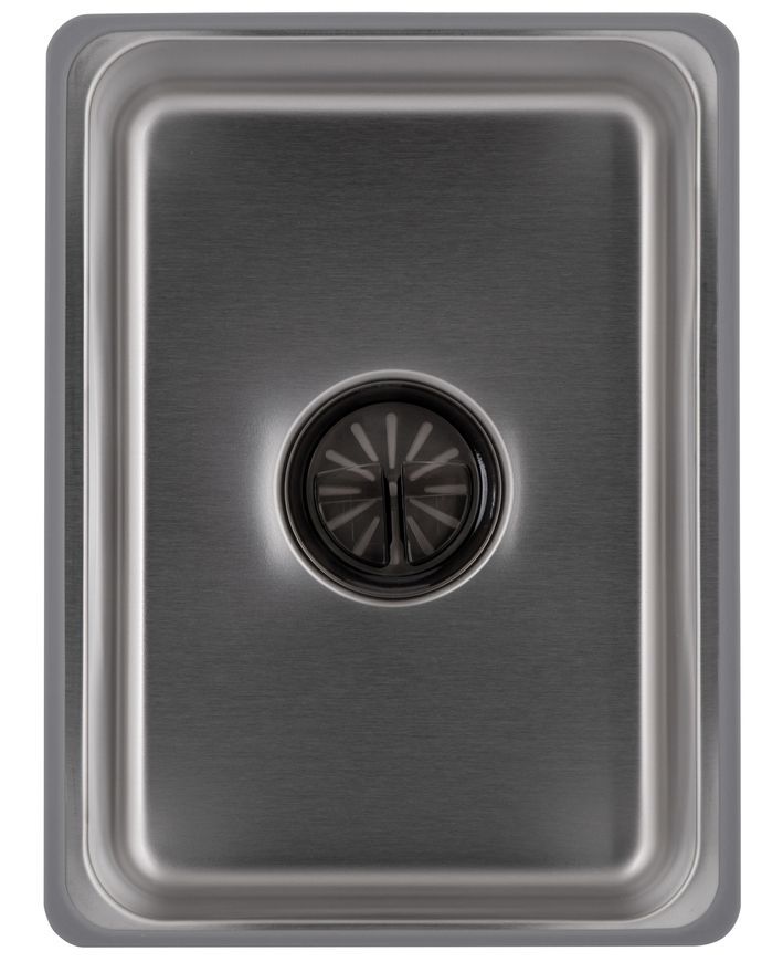 Кухонная мойка интегрированная Lidz Handmade H7545 Brushed Steel 3,0/1,0 мм LDH7545BRU49457 - LDH7545BRU49457