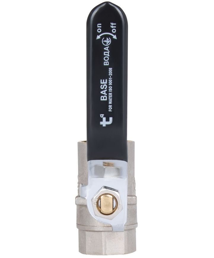 Кран шаровой Thermo Alliance Base 1/2" ВР прямой, латунь, PN40, рычаг SD600W15 - SD600W15