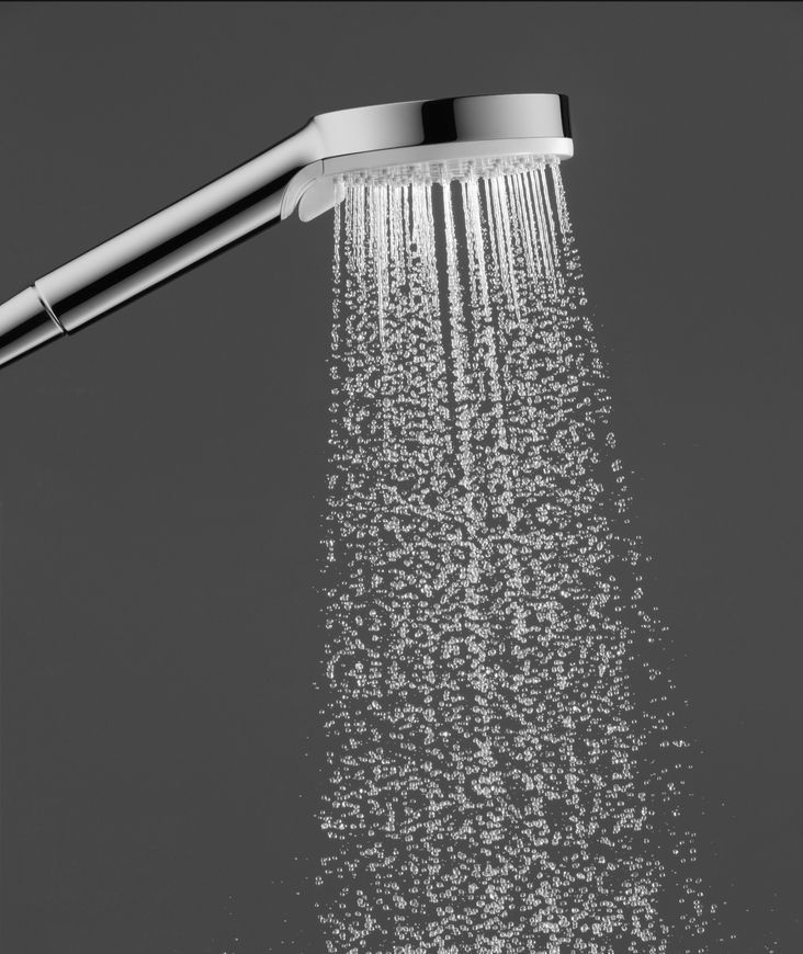Душевой набор HANSGROHE Crometta 100 Vario с душевым шлангом 125 см 26691400 хром/белый - 26691400