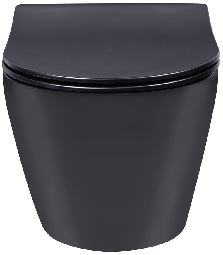 Набір QTAP інсталяція 4 в 1 з панеллю змиву Nest (QT0133M425 + QT0111M11V1146MB) + унітаз з сидінням Robin QT1333046ENRMB - QT1333046ENRMB0133M425M11V1146MB