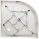 Душевая кабина LIDZ ŁATWA 90x90, низкий, стекло прозр. 4 мм - LLSC9090SATLOWTR - 5