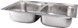 Кухонная мойка LIDZ 7948 Decor двойная 0,8 мм (175) - LIDZ7948DEC08 - 2
