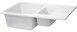 Кухонная мойка с дополнительной чашей QTAP CS 7648 White (QT7648WHI650) - QT7648WHI650 - 3
