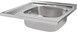 Кухонная мойка LIDZ 6060-R Satin 0,8 мм (180) - LIDZ6060RSAT8 - 4