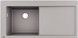 Кухонна мийка HANSGROHE S5110-F450 1050х510 крило праворуч Concretegrey сірий бетон 43330290 - 43330380 - 1