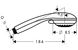 Ручний душ HANSGROHE Crometta 85 Vario 28562000 хром - 28562000 - 2