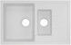 Кухонная мойка с дополнительной чашей QTAP CS 7648 White (QT7648WHI650) - QT7648WHI650 - 1