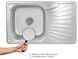 Мойка для кухни врезная Brinex 7848 Micro Decor 0,8 мм BRIN7848MDEC08 - BRIN7848MDEC08 - 3