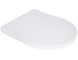 Сиденье для унитаза Qtap 425x363x50 мм с микролифтом Slim Duroplast, Quick Release QTSC179W48675 - QTSC179W48675 - 1