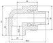 Кутик PPR BLUE OCEAN 25х1/2", 90&deg; ЗР BOET902501XXX - BOET902501XXX - 2