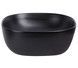 Раковина Qtap Kolibri накладная квадратная 415x415x150 Matt black с донным клапаном QT10112144MBMB - QT10112144MBMB - 3