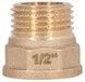 Переходник латунный (соединение резьбовое) Thermo Alliance Standart 1/2" ВР х 1/2" НР под прокладку SD4091515Р