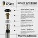 Шланг для підключення води Thermo Alliance Forte 120 см 1/2"x1/2" ВВ нерж. обплетення TAF385W120