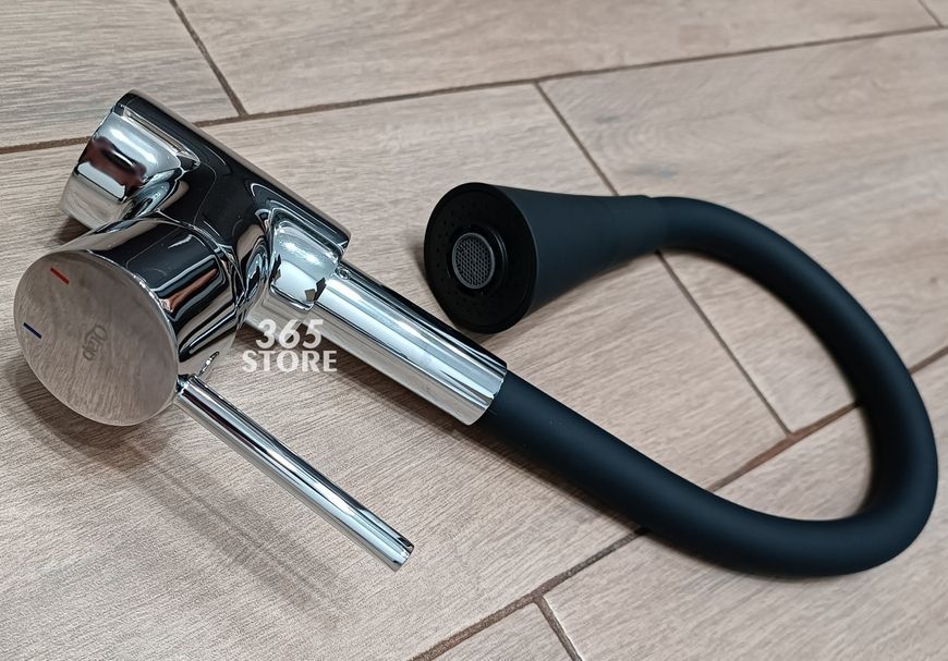 Змішувач для кухні QTAP Spring CRB 007F-1 з рефлекторним виливом - QTSPRCRB007F1