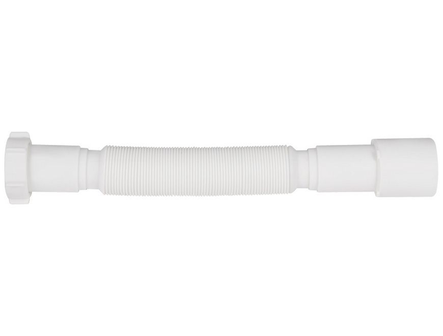 Гофра (гибкая труба) Lidz (WHI) 60 01 G002 00&nbsp;с&nbsp;накидной&nbsp;гайкой&nbsp;1 1/2"&nbsp;320-600&nbsp;мм LIDZWHI6001G00200