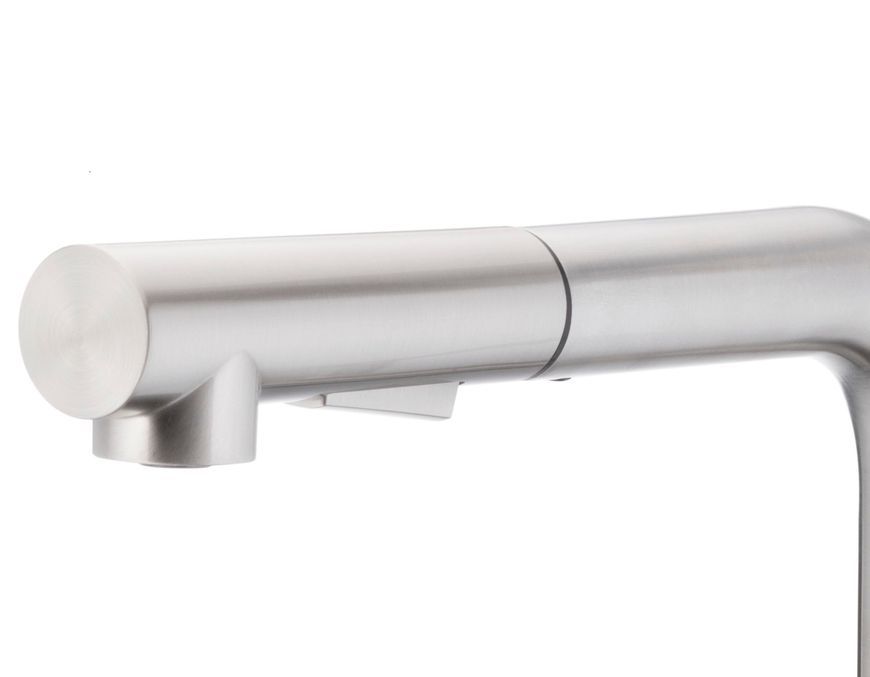 Смеситель для кухни KFA ARMATURA DUERO DESIGN INOX с выдвижным изливом 6623-220-22 - 6623-220-22