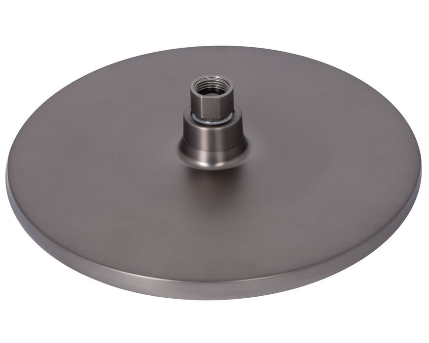 Душевая система Qtap Slavonice с поворотным изливом Gunmetal Black PVD QTSLA111GMB45910 - QTSLA111GMB45910