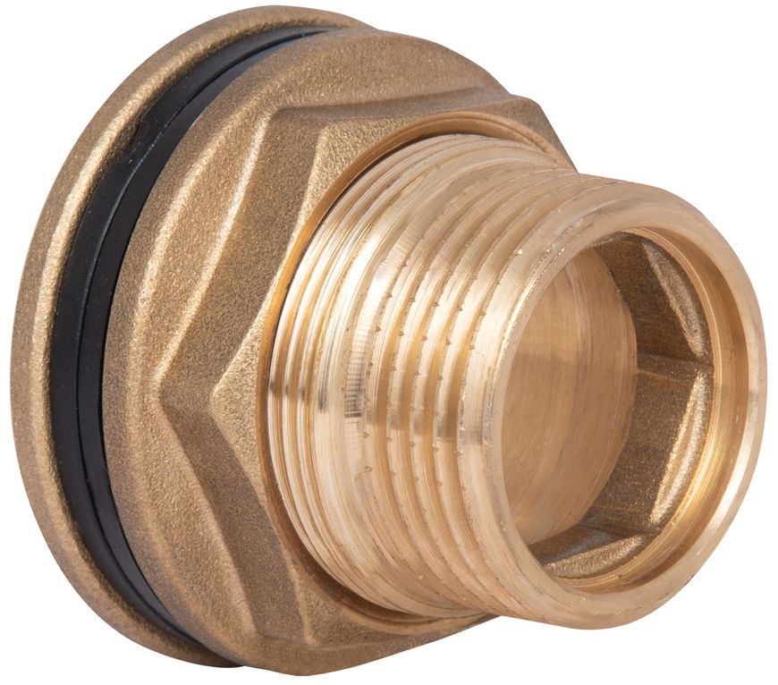 Врезка в бак латунная Thermo Alliance Standart 1" НР SD40025