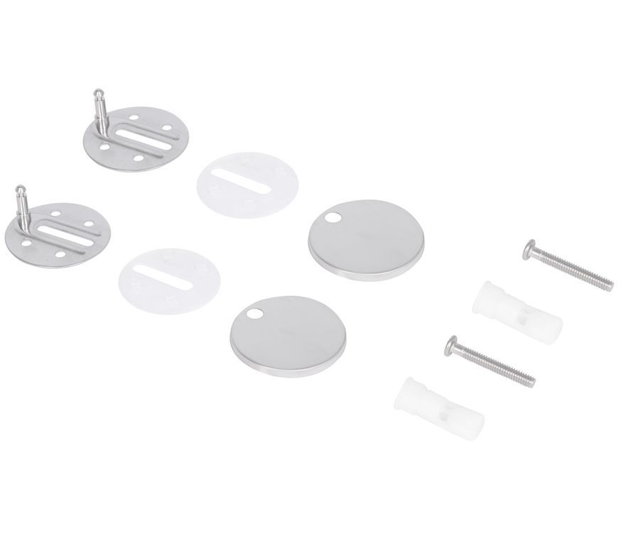 Сидіння для унітаза Qtap 425x363x27 мм з мікроліфтом Slim Duroplast, Quick Release QTSC179W48675 - QTSC179W48675