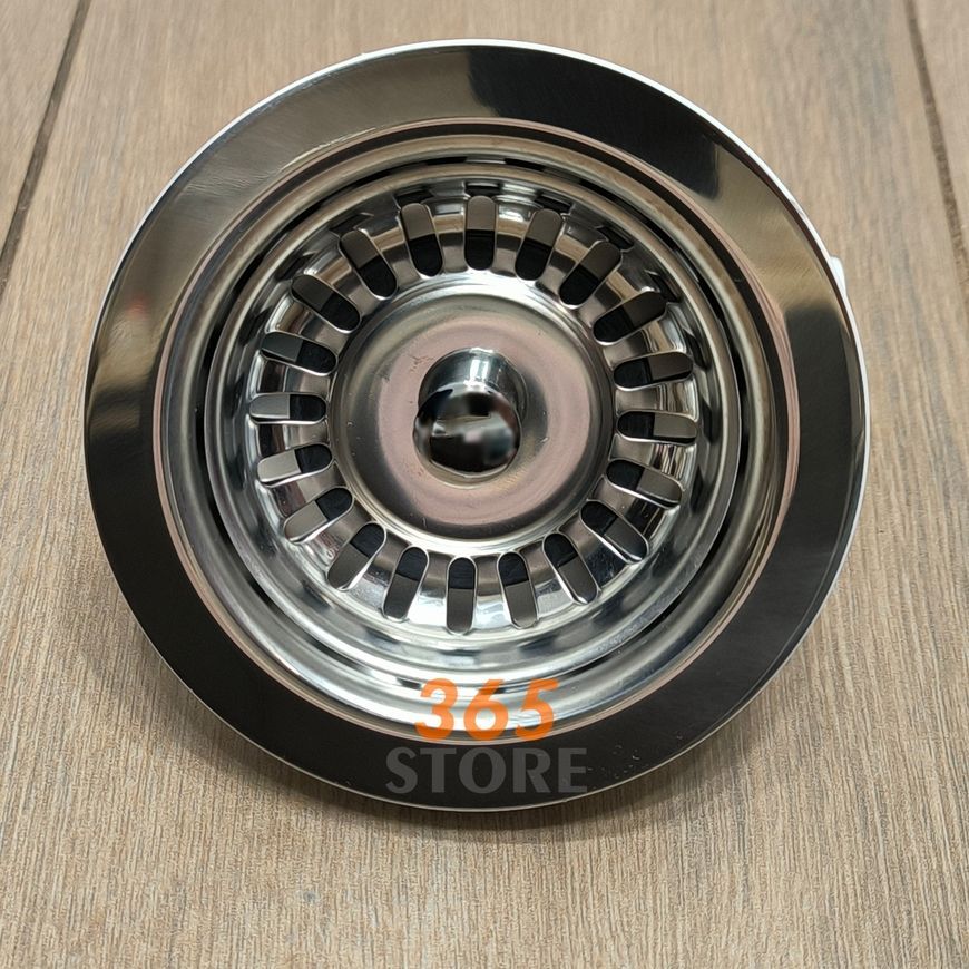 Слив для кухонной мойки McALPINE 1 1/2&Prime;x113 мм 90&deg; нержавеющая сталь HC162-SS