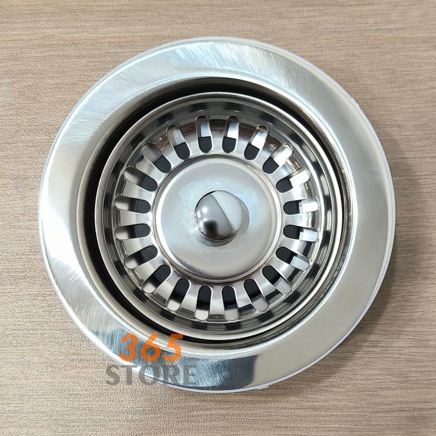 Слив для кухонной мойки McALPINE 1 1/2&Prime;x113 мм 90&deg; нержавеющая сталь HC162-SS